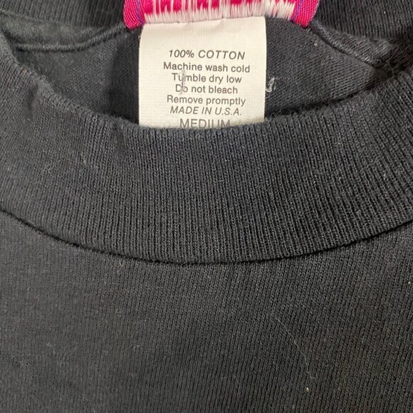 Ringling Brothers T-shirt M Black Double Sided Made in USA Official - Picture 3 of 5